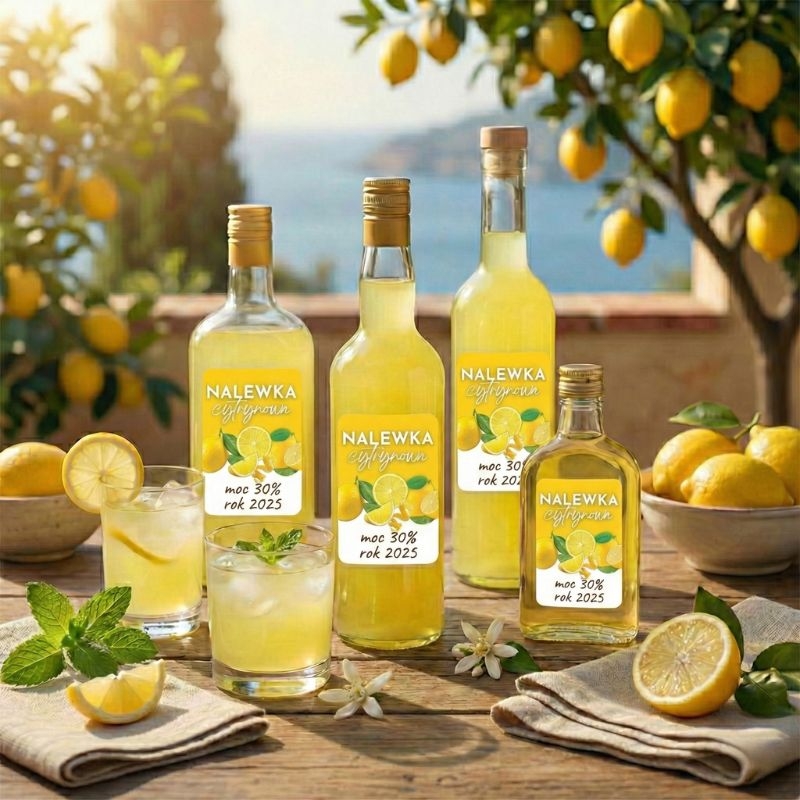 Etykieta na Butelkę Nalewka Cytrynowa ET150.jpg