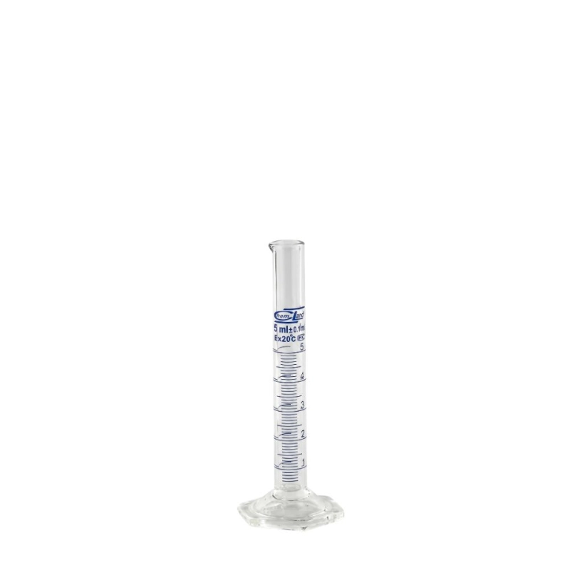 Menzurka Szklana 5ml ze Szklaną Postawą.jpg