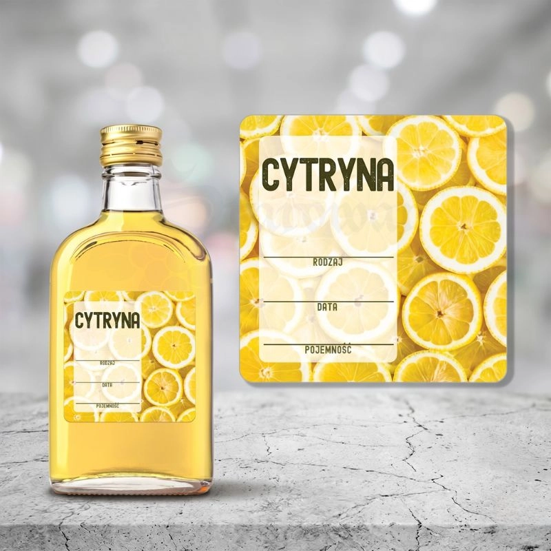 Etykieta na Syrop Sok Nalewkę - Cytryna ET157.jpg
