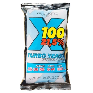 Drożdże Gorzelnicze PROFESSIONAL x100 21,5% / 10 szt