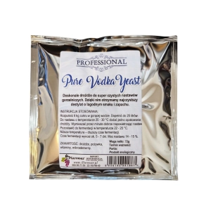 Drożdże Gorzelnicze PROFESSIONAL VODKA PURE YEAST / 1szt