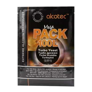 Drożdże Gorzelnicze ALCOTEC MEGA PACK 100L / 1 szt