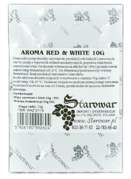 Drożdże uniwersalne do białego i czerwonego wina