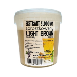 EKSTRAKT SŁODOWY SPROSZKOWANY LIGHT BROWN 500G