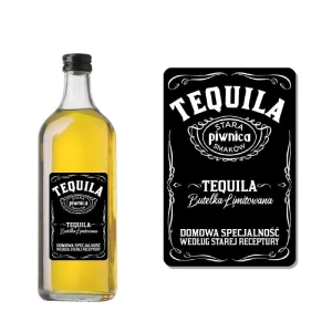 ETYKIETA SAMOPRZYLEPNA NA BUTELKĘ - TEQUILA ET51/ 1 szt