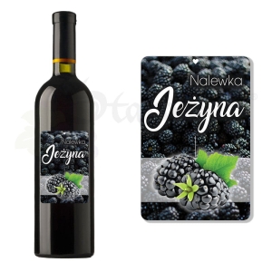 Etykieta na Butelkę - Nalewka Jeżyna ET103 / 1 szt
