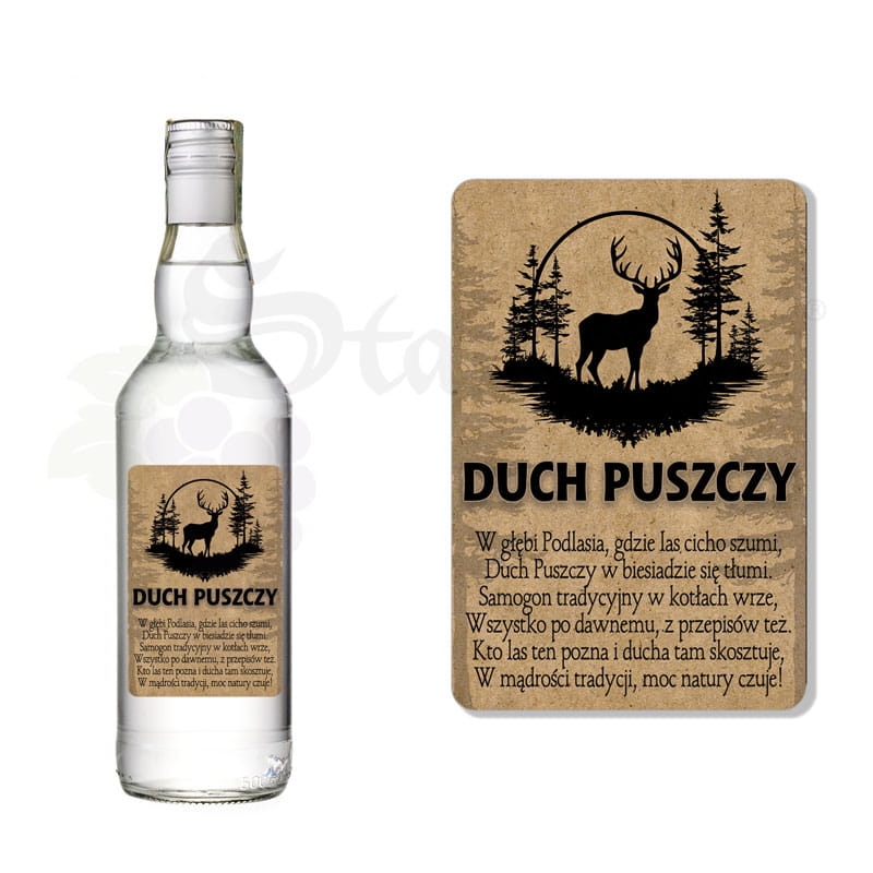 Etykieta-na-butelkę-DUCH-PUSZCZY-Jeleń-braz-1.jpg