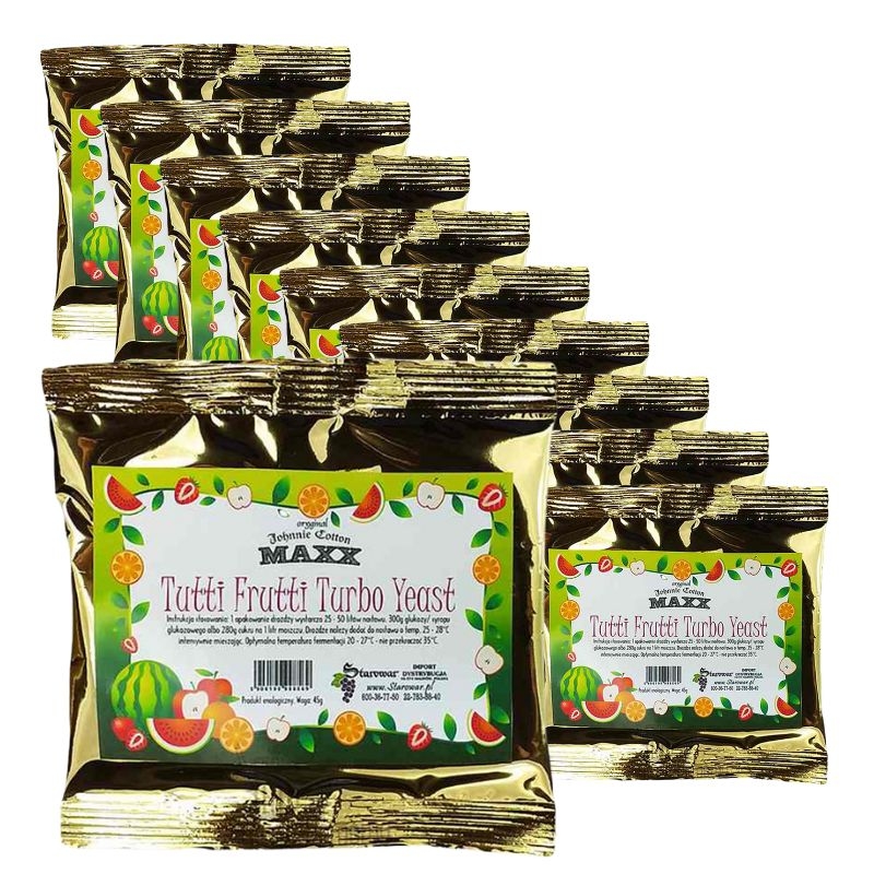 Tutti Frutti Turbo Yeast  10 szt.jpg