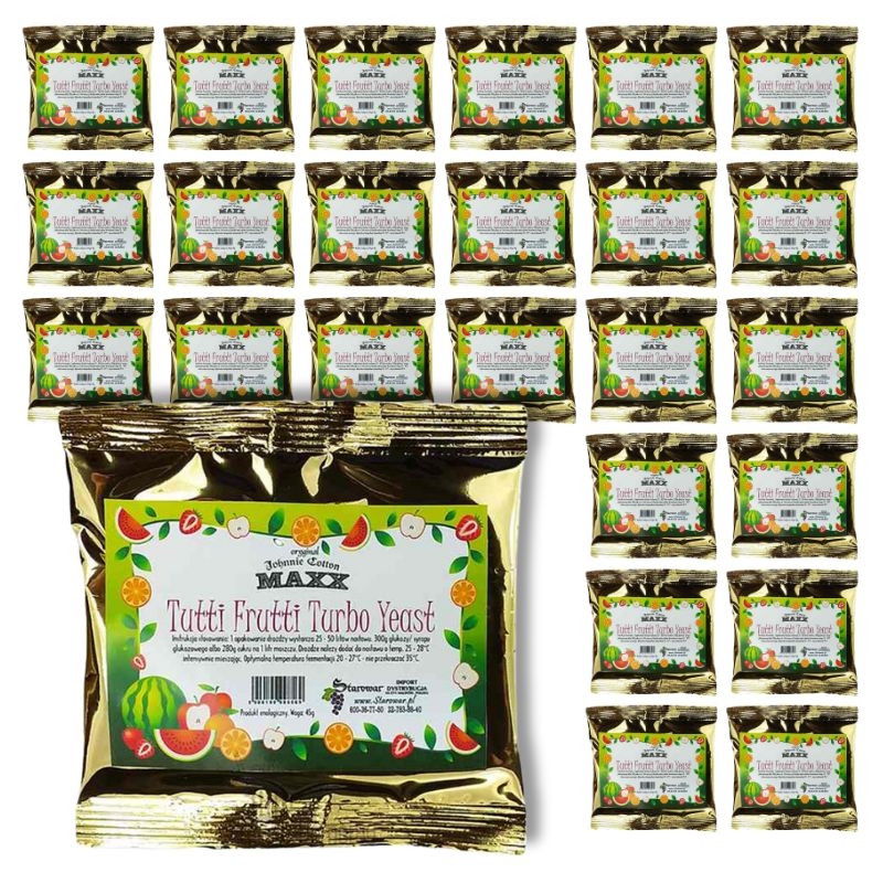 Tutti Frutti Turbo Yeast 25 szt.jpg