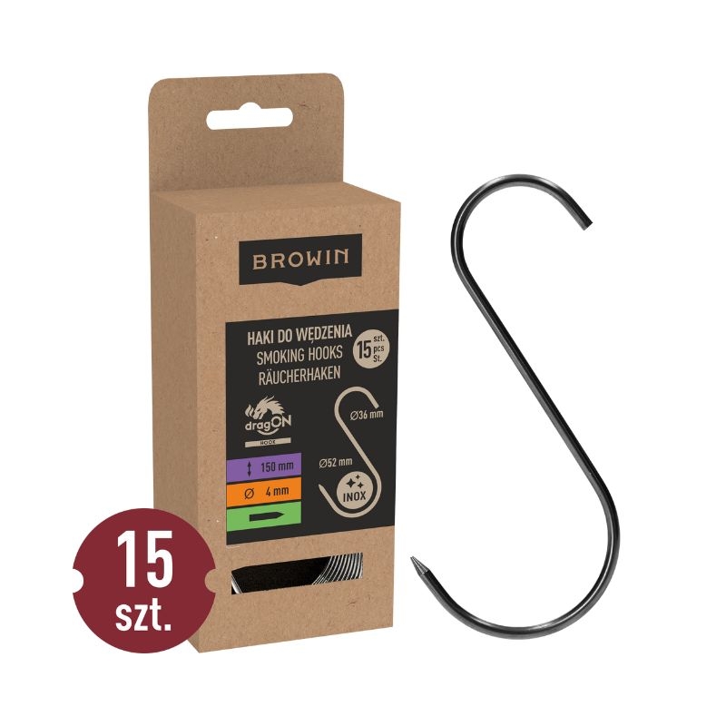 Haki do wędzenia wędzarnicze S-4 10 cm - 15 szt.jpg