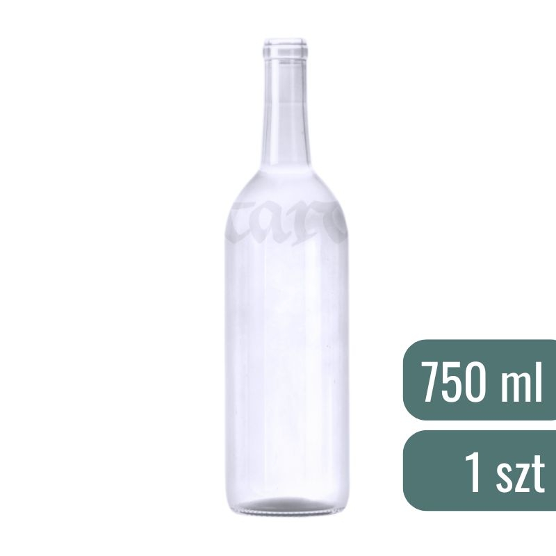 Butelki na wino 750 ml Biała - 1 szt.jpg