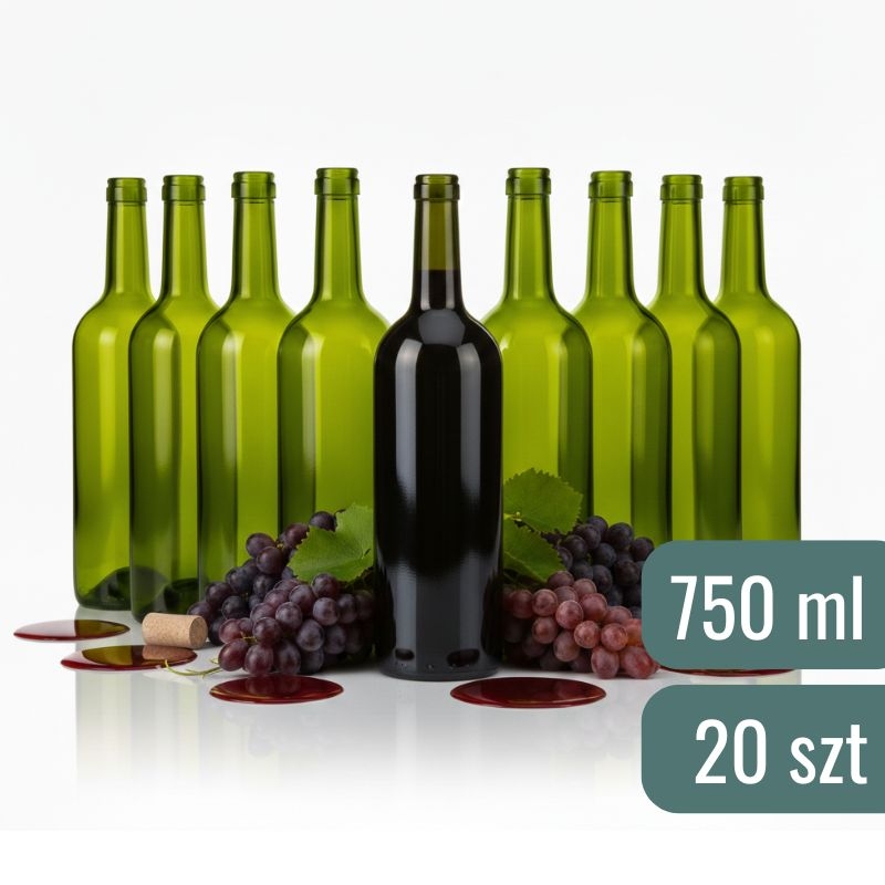 Butelka do wina Zielona - 20 szt.jpg