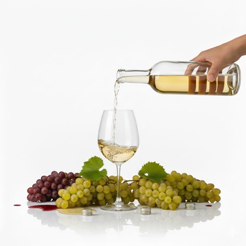 Butelka do wina Biała na zakretke.jpg