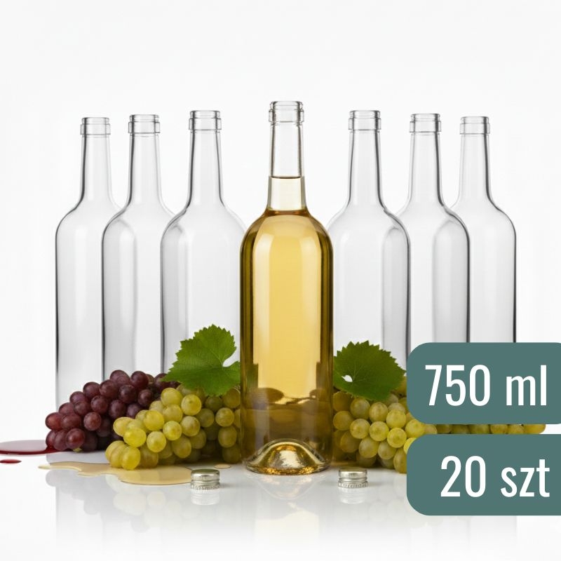 Butelka do wina Biała na zakretke - 20 szt.jpg