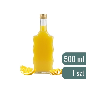 Butelka Fala 500 ml z Zakrętką / 1 szt