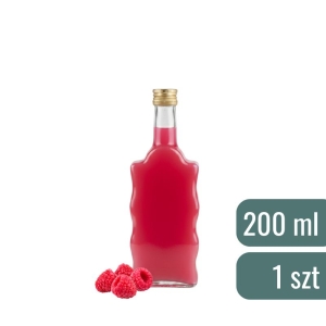 Butelka Fala 200 ml z Zakrętką / 1 szt
