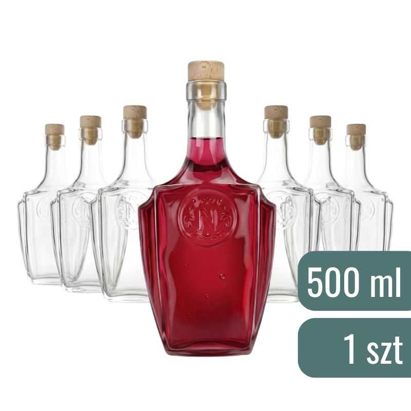 Butelka Bonaparte 500 ml z Korkiem - 1 szt.jpg