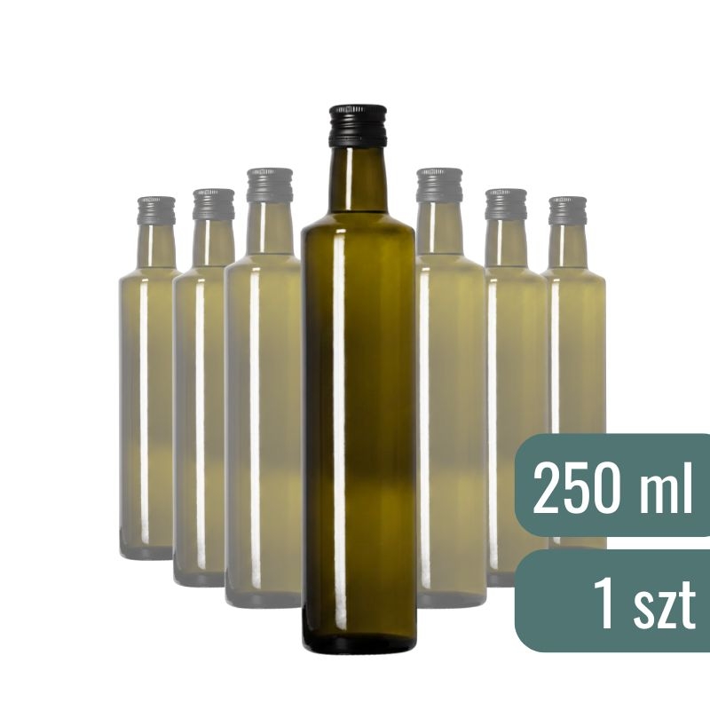 Butelka Dorica Oliwka 250ml z zakrętką idealna do oleju i oliwy (3).jpg