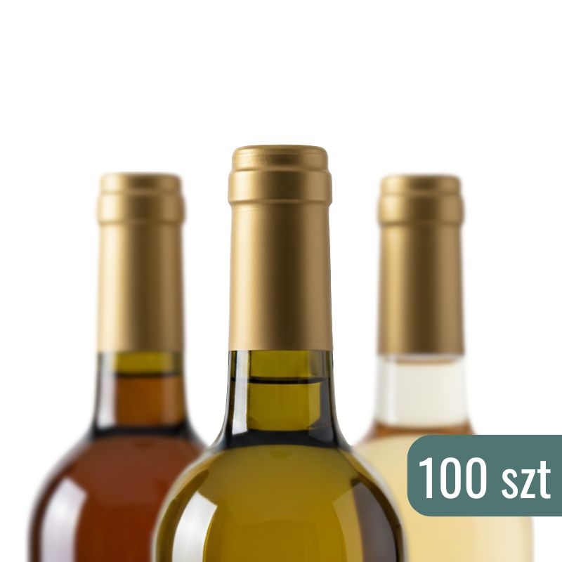 Kapturki Termokurczliwe Złote Italy op100szt.jpg