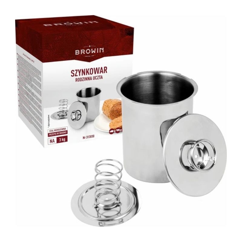 Szynkowar 3,0 kg ze Stali Nierdzewnej.jpg