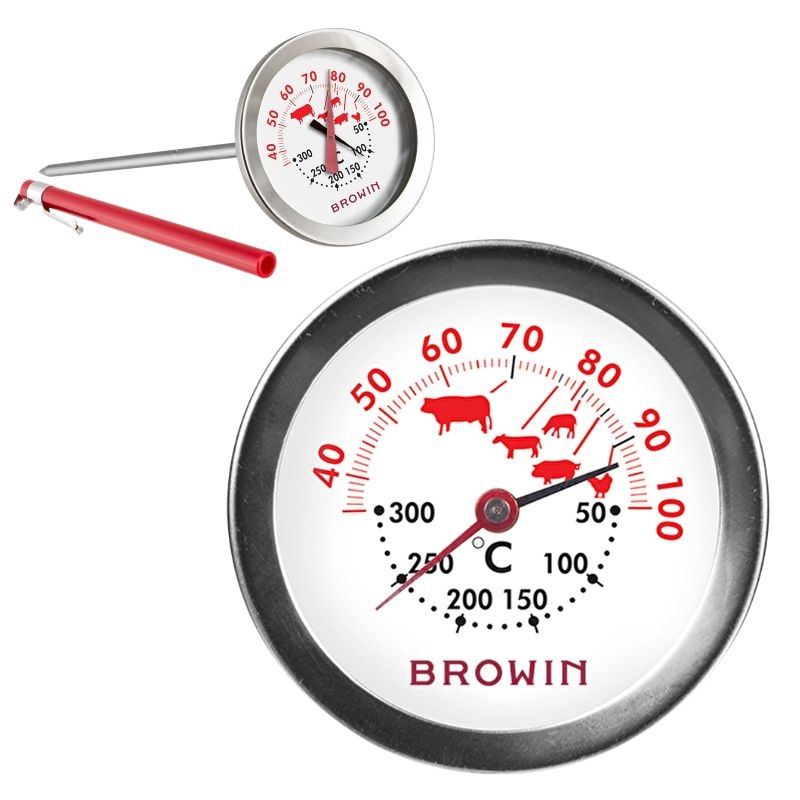 Termometr z podwójną skalą (30°C do 100°C)  (50°C do 300°C) 13,0cm.jpg