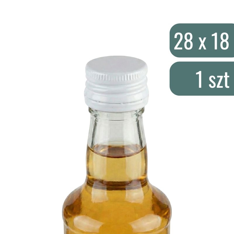 Zakrętki białe do butelek - 1.jpg