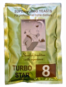 Drożdże Gorzelnicze TURBO STAR 8 Turbo Yeast 20% / 100 szt