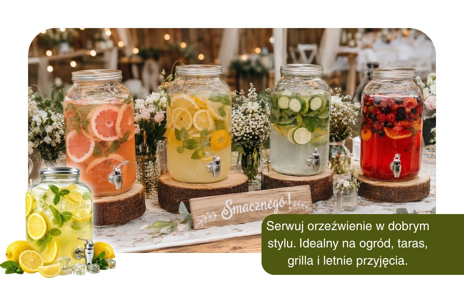 Słój na Lemoniadę Destylacja.Com